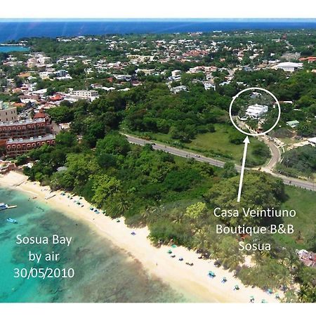 Hotel Casa Veintiuno Sosúa Zewnętrze zdjęcie